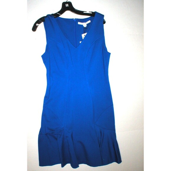 New Womens 12 NWT Designer Dress Carla Diane Von Furstenberg Blue Star Sapphire - Picture 8 of 12